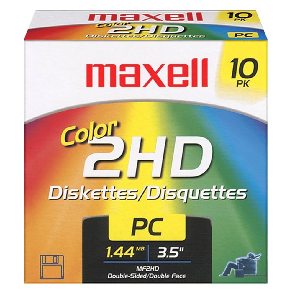 Amazon.com: Maxell 3.5 1.44MB IBM MF2HD High Density